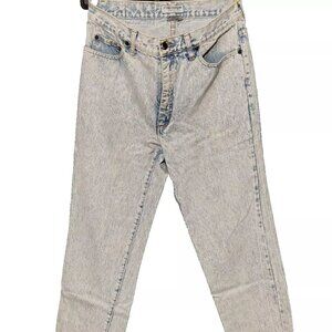 Vintage 80s Guess Jeans Cropped Acid Wash | Georges Marciano Size 33
